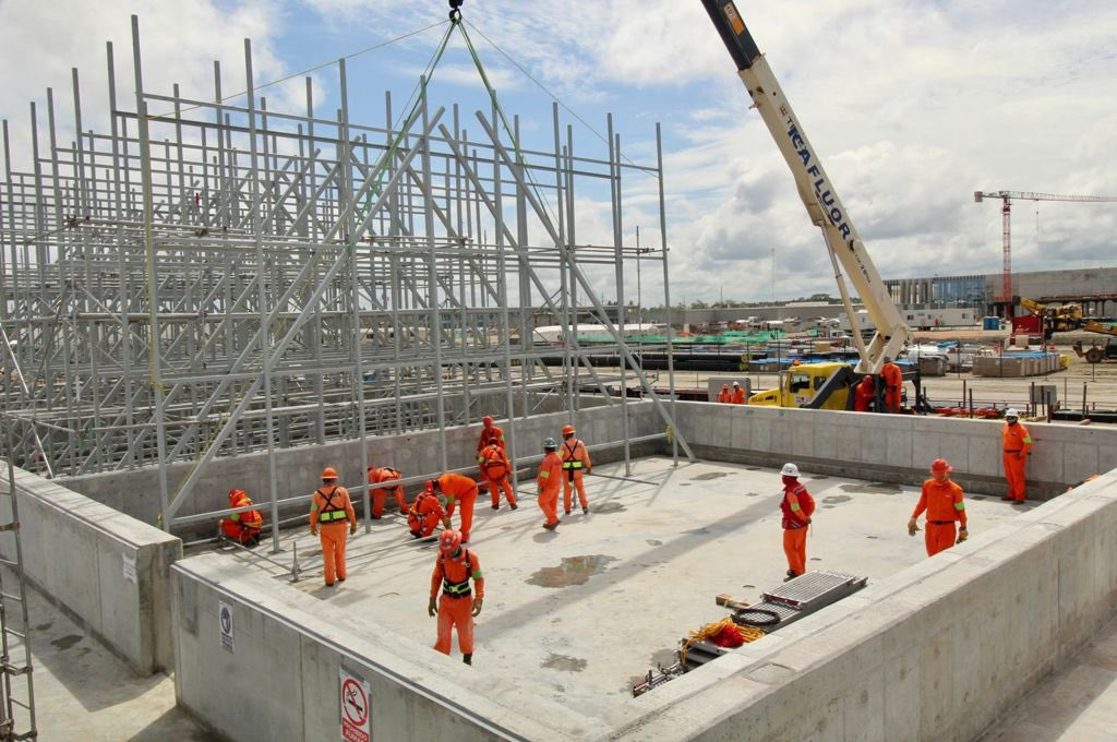 Así va la construcción de Dos Bocas en Tabasco