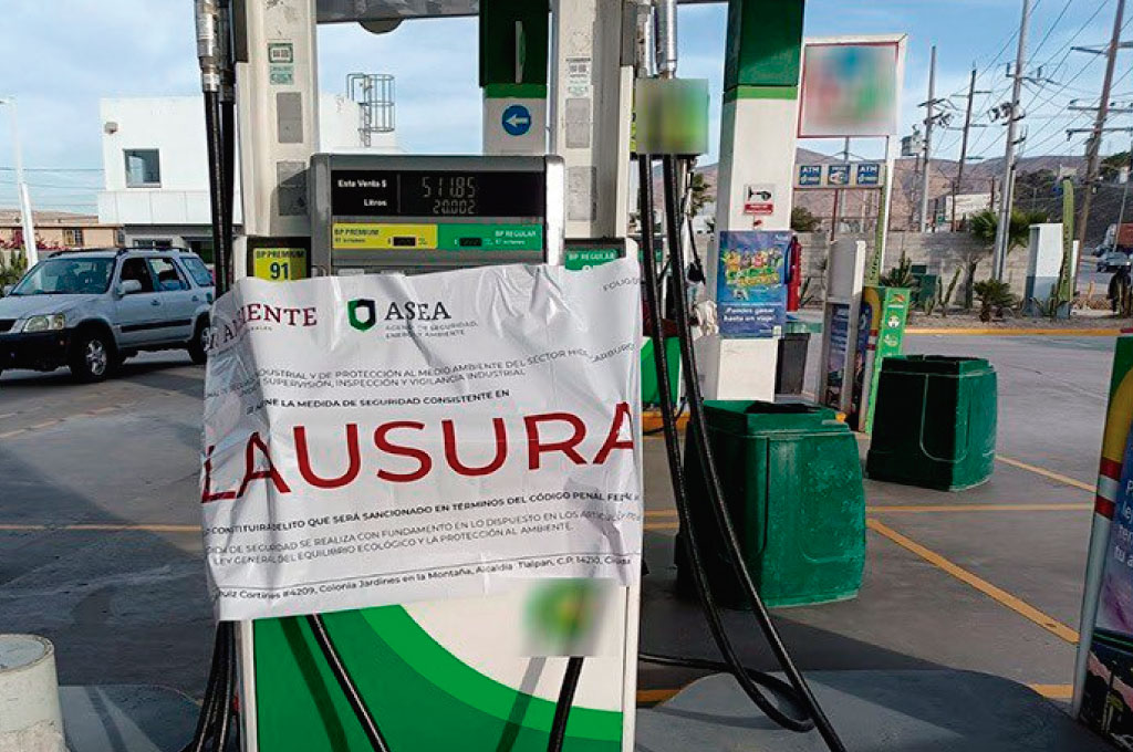 Por anomalías en el servicio, ASEA clausura gasolinera en Tijuana