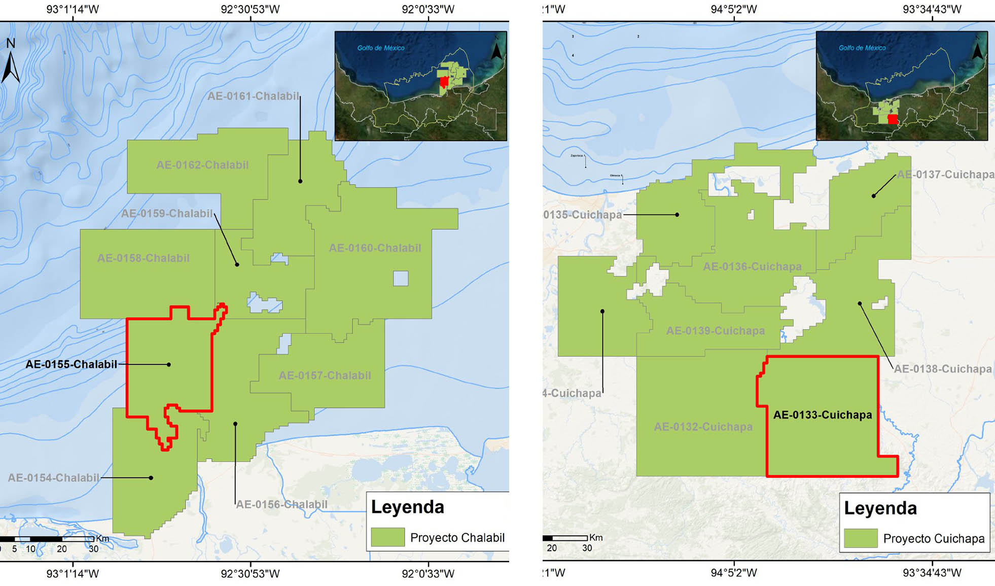 Pemex recibe venia para explorar las asignaciones Cuichapa y Chalabil