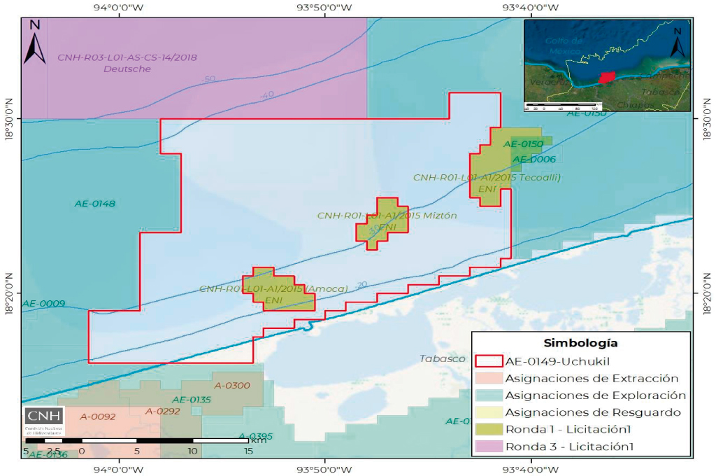 Hasta 337 mdd invertirá Pemex en exploración de la Asignación Uchukil