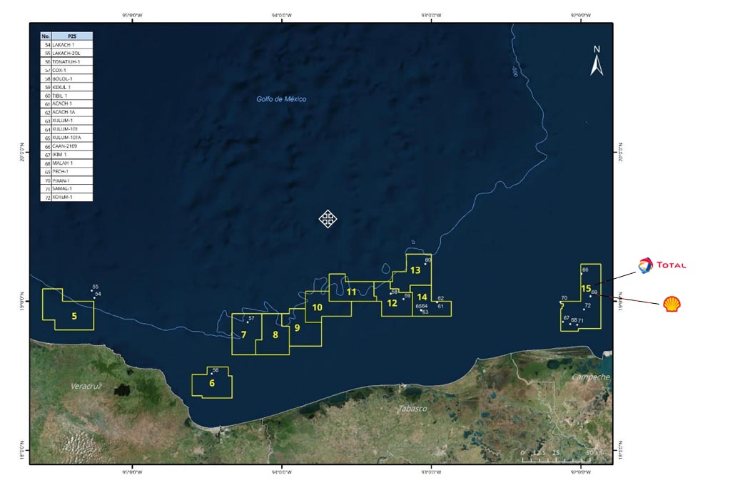 Shell renuncia a su participación en bloque de aguas someras