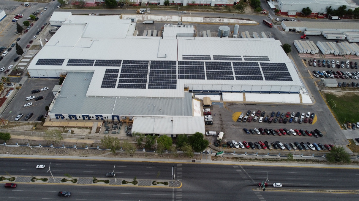 Matrices solares impulsan producción energética en Bendix Commercial