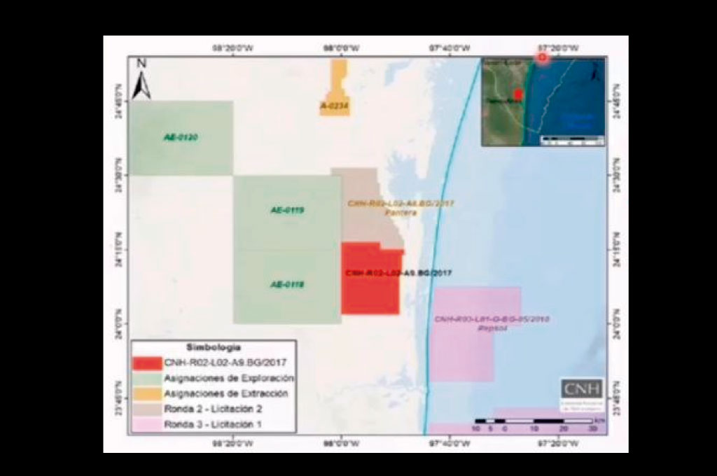 CNH da visto bueno a modificación de Plan de Exploración a Pantera