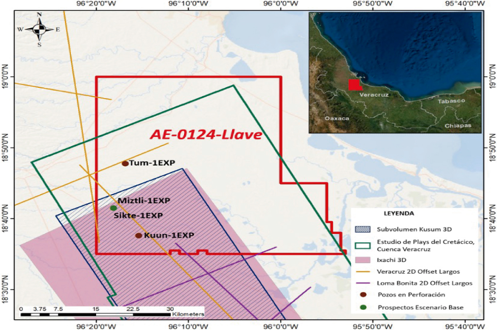 Prevé Pemex inversión de hasta 229 mdd en asignación de Cuenca de Veracruz