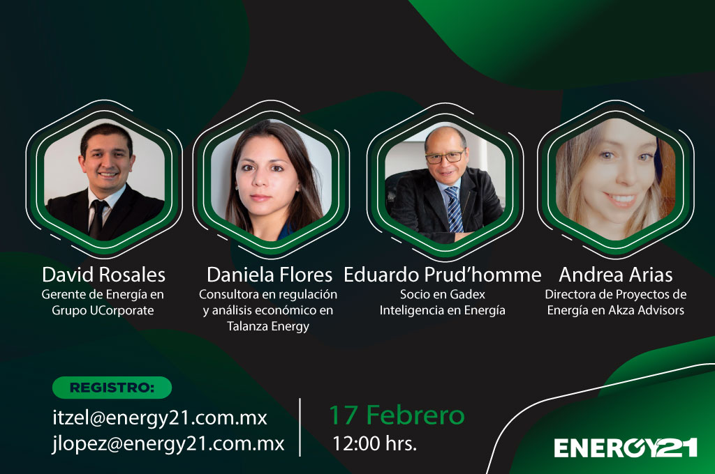 Gas natural, tema central del próximo webinar de Diálogos con Energía