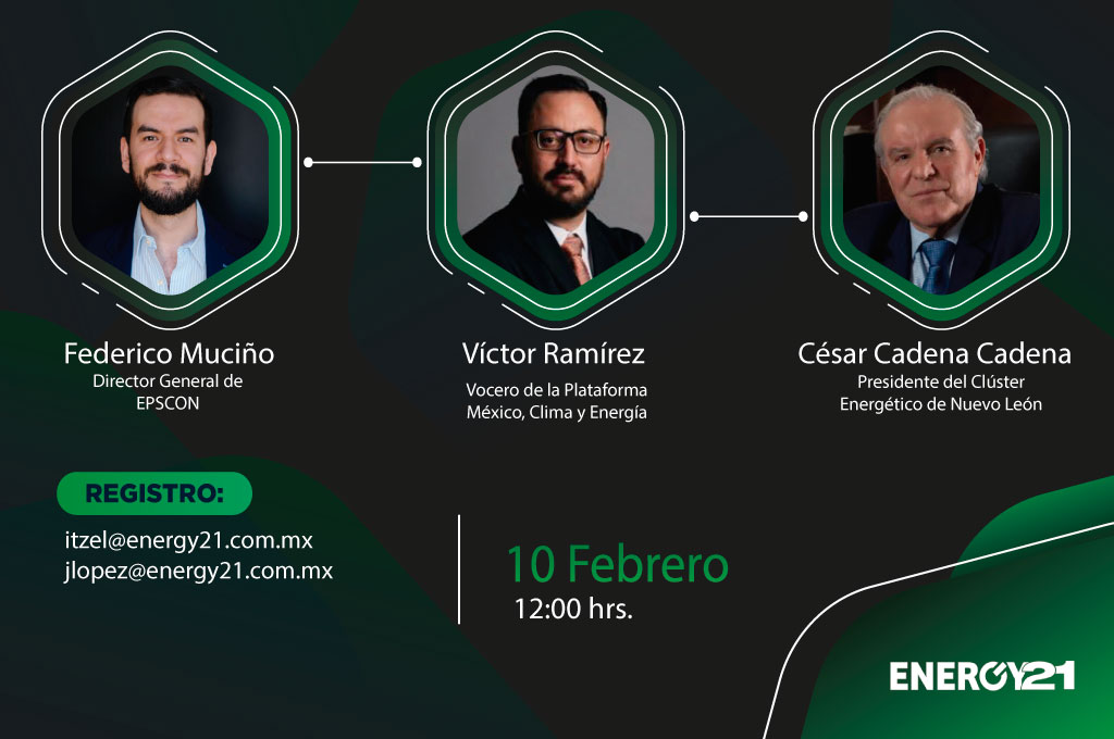 Reforma a la LIE, tema del segundo webinar de”Diálogos con Energía”