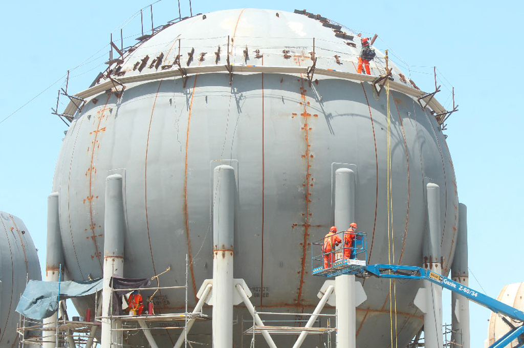 Destaca Sener avances en el área de almacenamiento de la nueva refinería