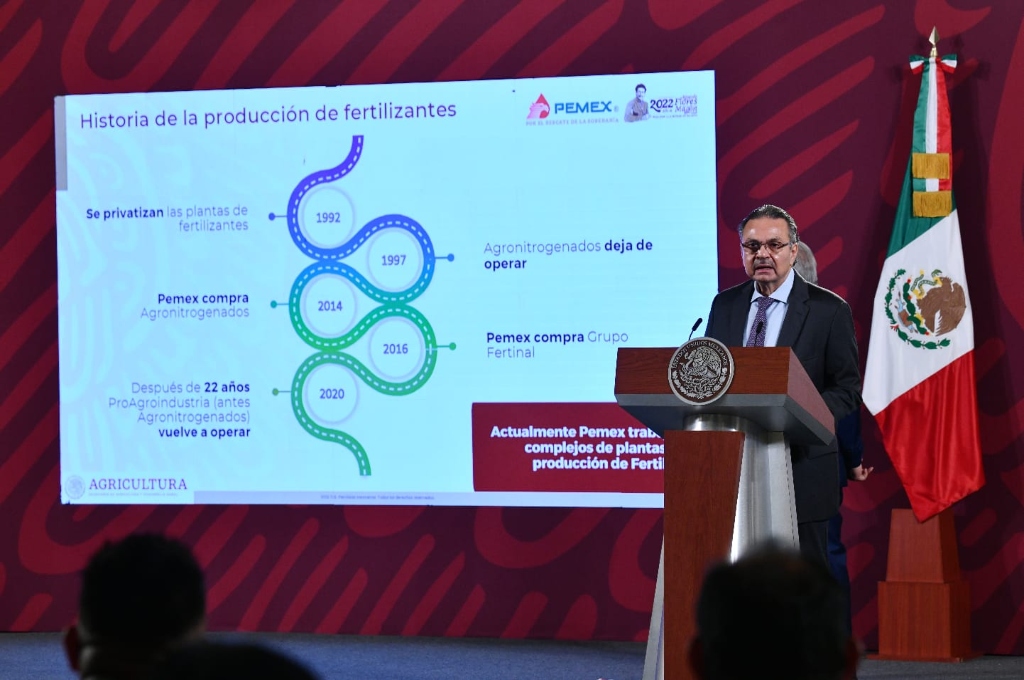 Avanza entrega de fertilizantes para actividades agrícolas: Pemex