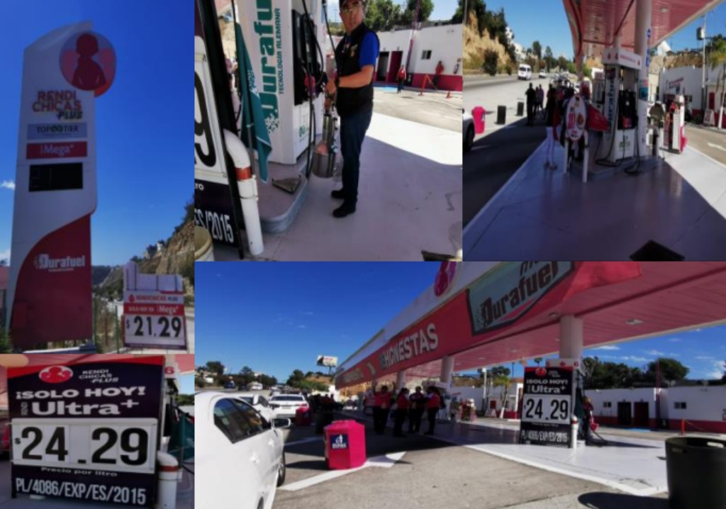 Gasolinera en Baja California operaba con irregularidades: Profeco