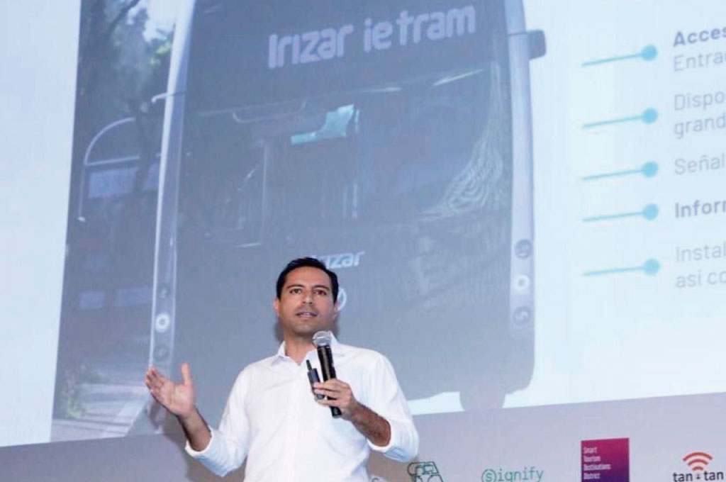 Yucatán estrenará en 2023,  IE-TRAM, transporte público 100% eléctrico