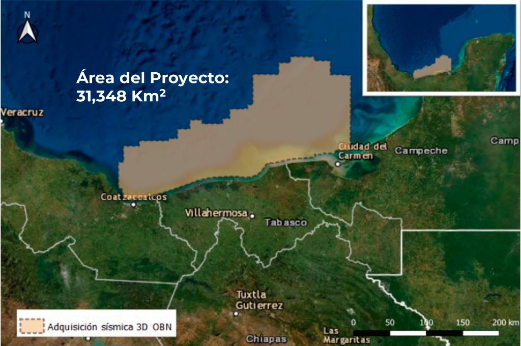 Llevará más de dos años adquisición de datos sísmicos en Cuenca Salina del Istmo