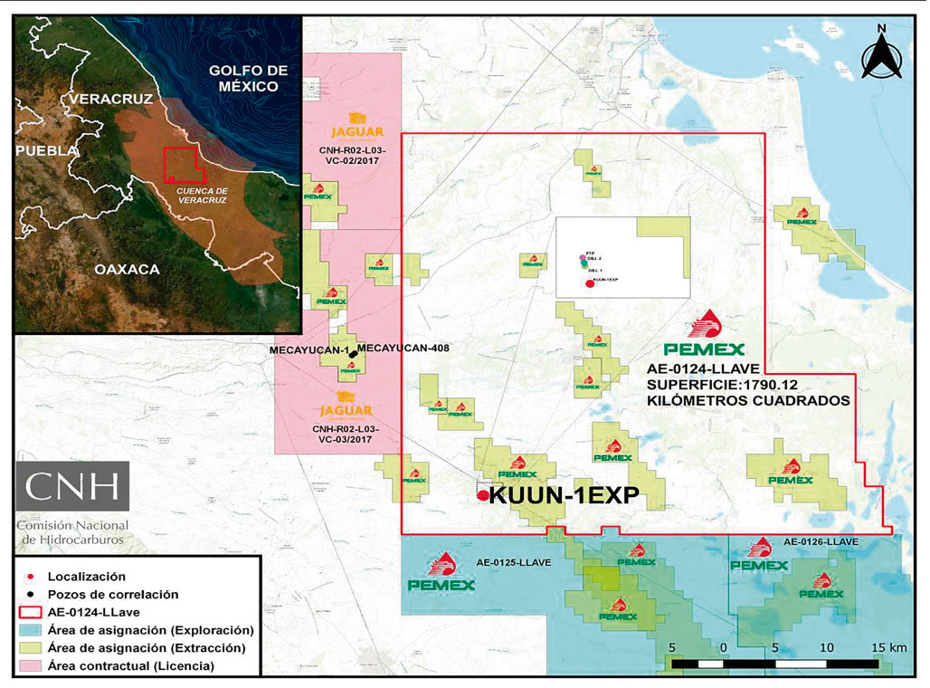 Pemex Exploración y Producción va por pozo exploratorio Kuun-1EEXP