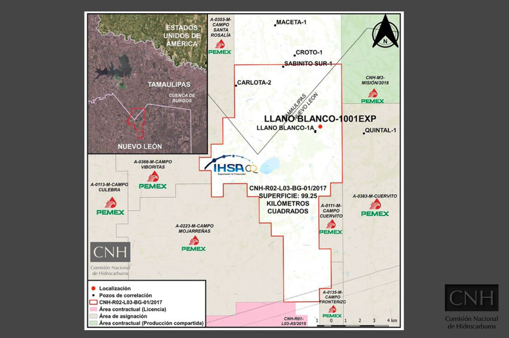 Iberoamericana de Hidrocarburos busca gas húmedo al norte del país