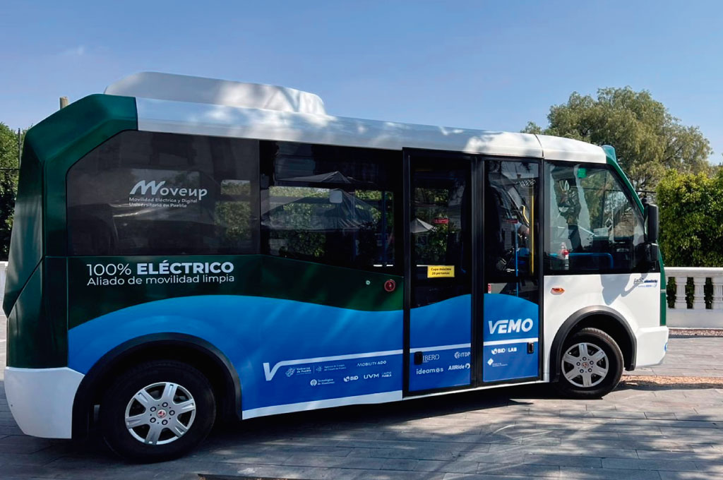 MoveUp se lanza como una opción de movilidad eléctrica universitaria en Puebla