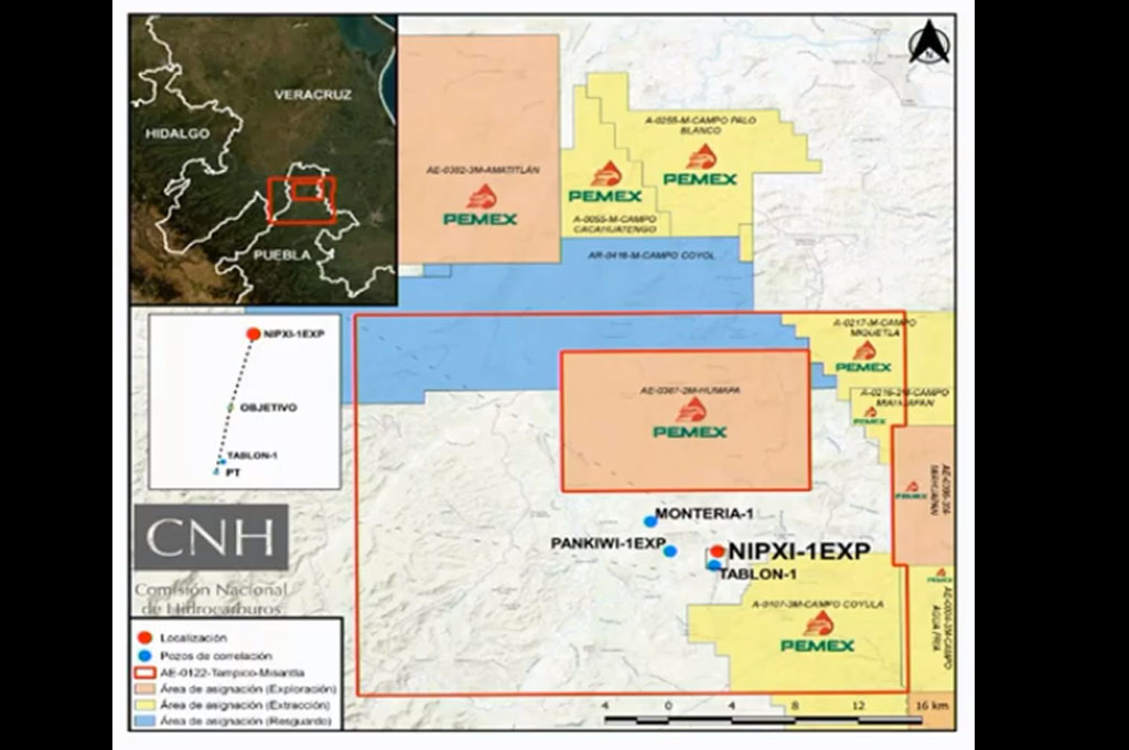 Rechaza CNH la perforación del pozo Nipxi-1 a Pemex