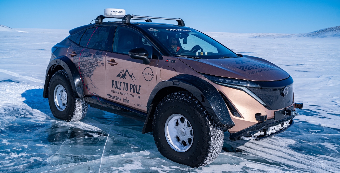 ¡De norte a sur! Pole to Pole Electric Vehicle Expedition de Nissan llega a México