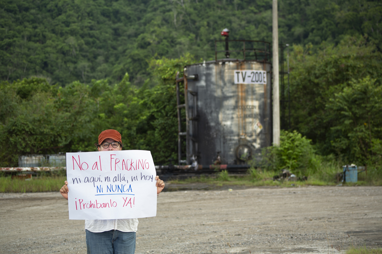 Fracking pone en riesgo miles de hectáreas de cultivo del programa Sembrando Vida