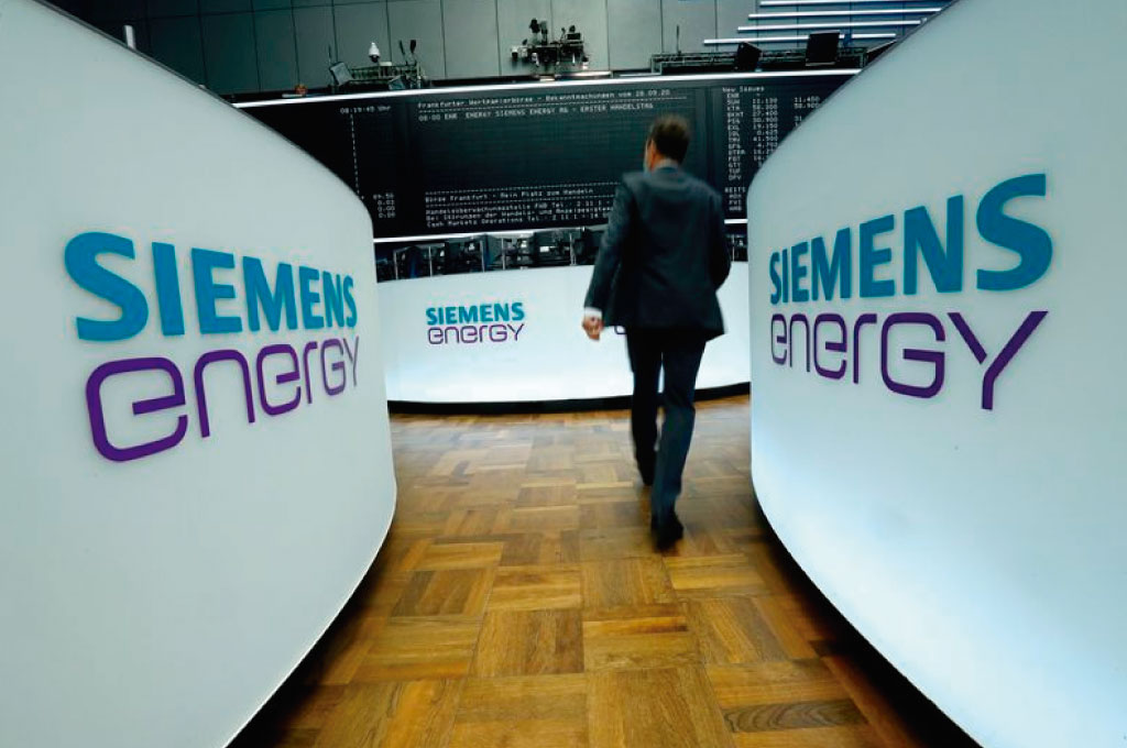 Siemens Energy abre cotizaciones en la Bolsa de Valores de Frankfurt