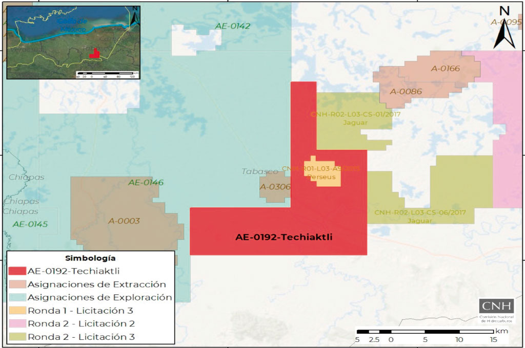 Aprueba CNH plan de exploración a Pemex en asignación Techiaktli