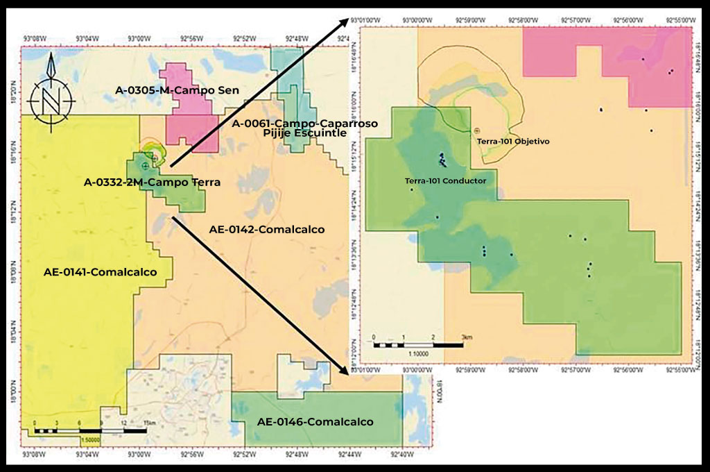 Procederá Pemex con perforación de pozo Terra-101-EXP en Tabasco