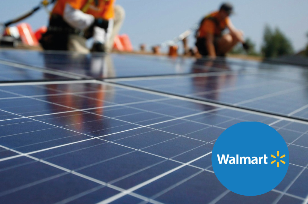 Instala Walmart techos solares más ligeros; serán presentados en Solar + Storage