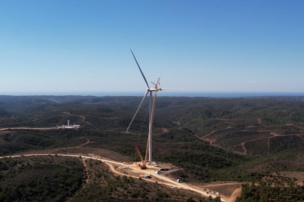 Instalan en la Península Ibérica 2 de los aerogeneradores más grandes y potentes