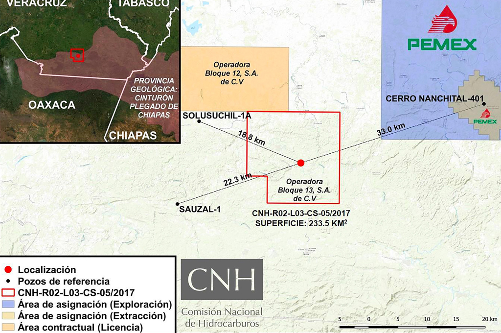 Carso Oil & Gas destinará 4.7 mdd para la perforación del pozo Sochiapán-1EXP