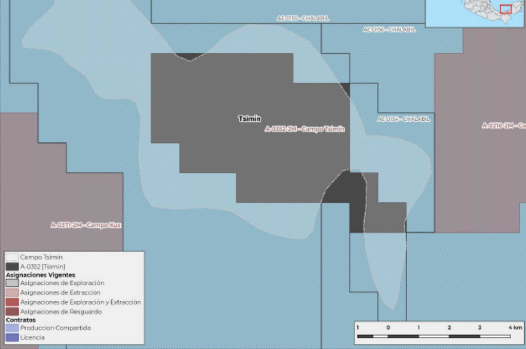 Pemex invertirá 458.1 mdd en campo Tsimín