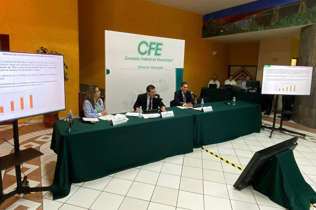 CFE invertirá 433.4 mdp para fortalecer infraestructura en Sonora