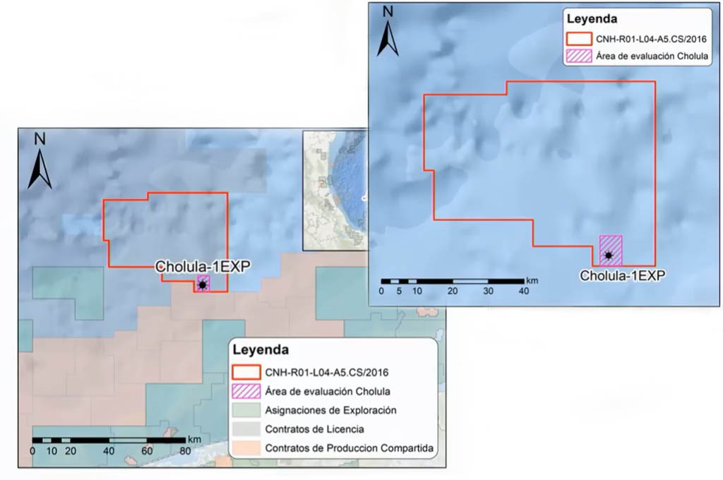 Aprueban Plan de Evaluación para pozo Cholula en aguas profundas
