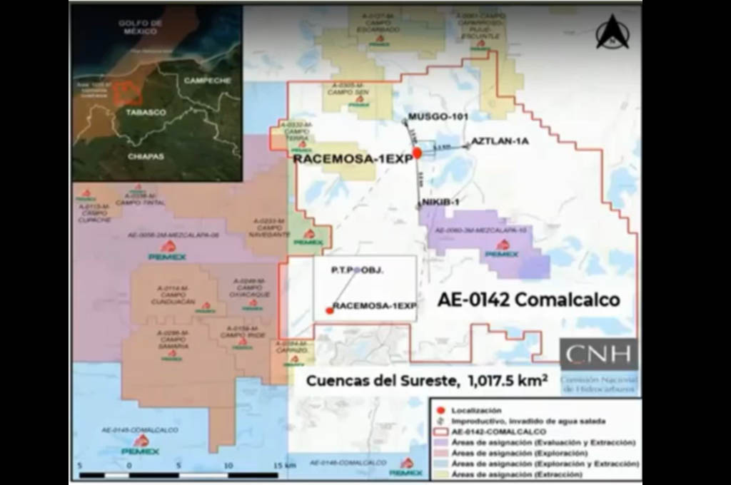 Autorizan que Pemex perfore pozo terrestre en Tabasco