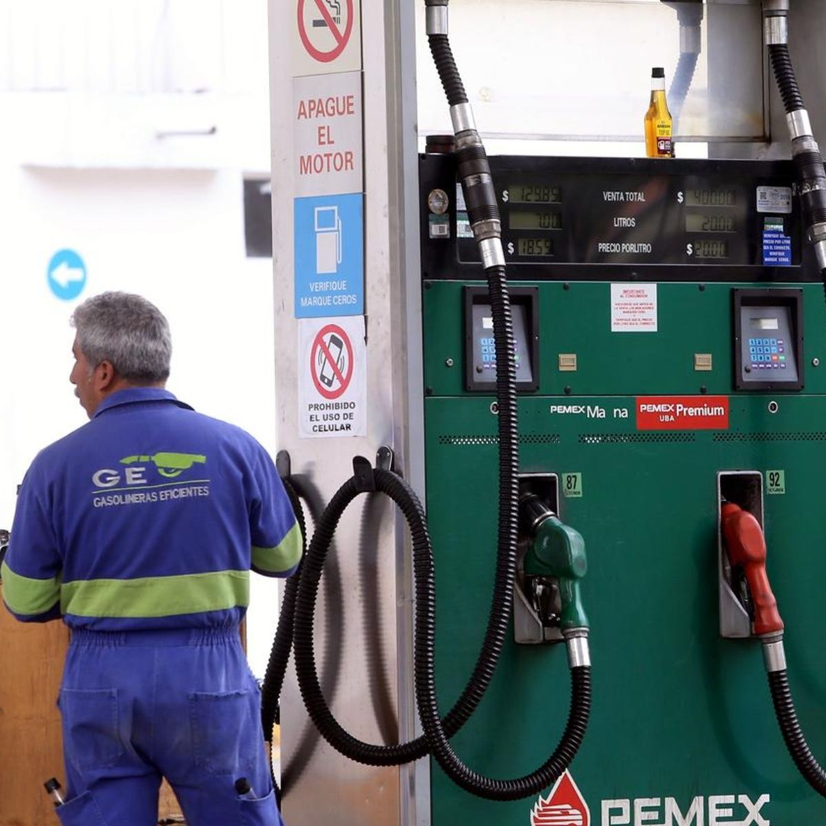 Gasolina Premium registra tercera semana consecutiva sin estímulo fiscal