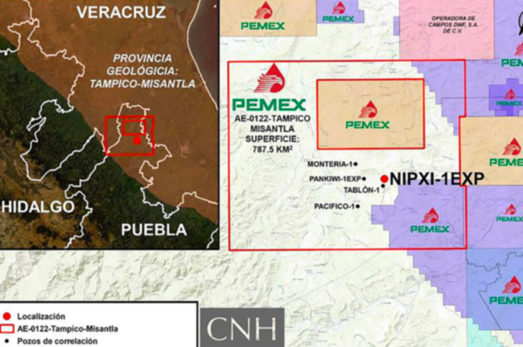 Costará a Pemex 12 mdd la perforación de pozo terrestre Nipxi-1EXP