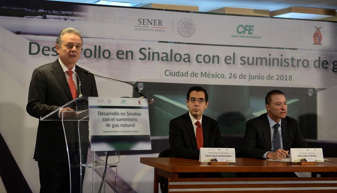 Gas natural llegará a Sinaloa con 982 km de ductos