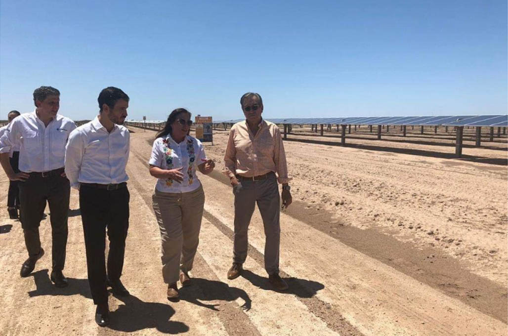 Inaugura Nahle central fotovoltaica en Sonora