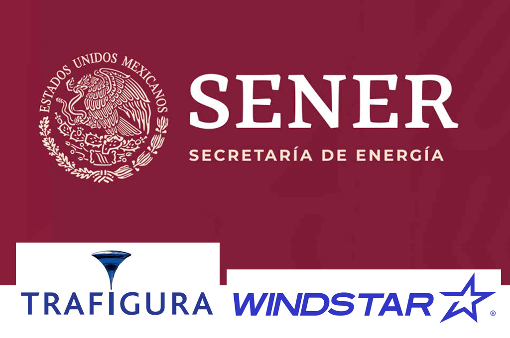 Suspende Sener permisos de importación a Trafigura y Windstar Energy