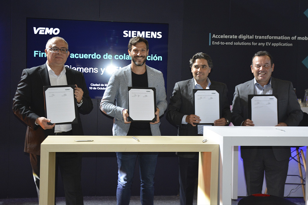 VEMO fortalece su red de recarga en carreteras de la mano de Siemens