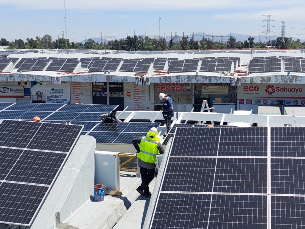 17 mercados en CDMX tendrán generación fotovoltaica, anuncia la SEDECO