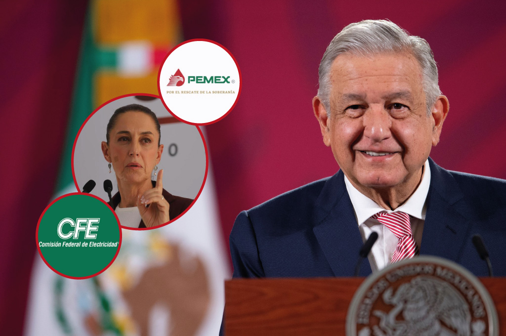 Sugiere AMLO continuar con apoyos a PEMEX y la CFE