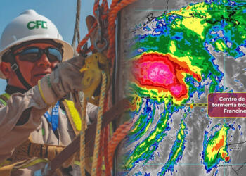 CFE se dice lista para atender afectaciones por ‘Francine’