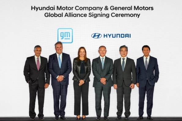 GM y Hyundai acuerdan producción conjunta de vehículos