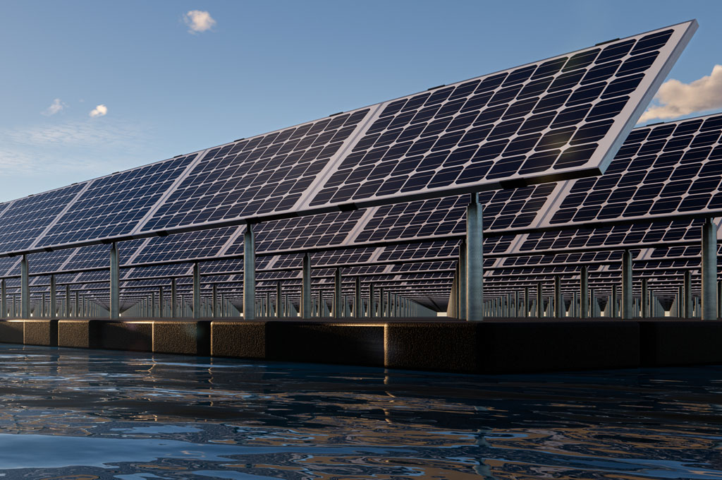 México en vías de construir parques solares flotantes