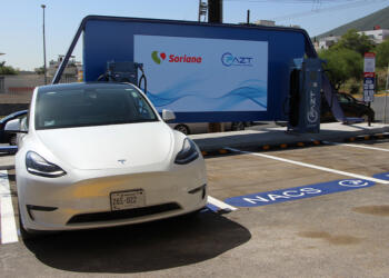 Soriana y FAZT abren 4 estaciones de carga ultra rápida en Monterrey