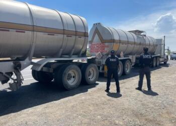 Detienen camión en Guanajuato con diésel de huachicol