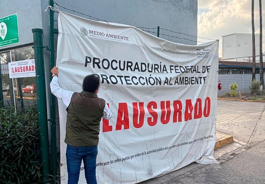 PROFEPA clausura temporalmente instalaciones de Zinc Nacional
