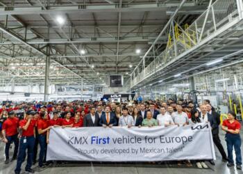 ¡De NL a Europa! KIA exportará vehículo fabricado 100% en México