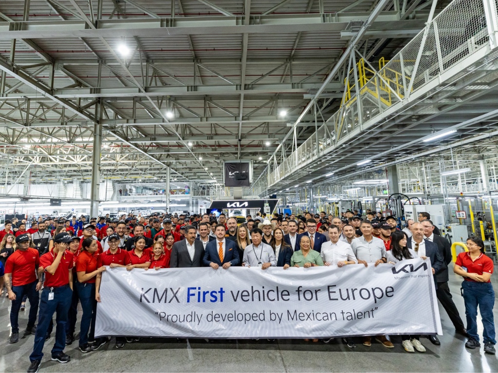 ¡De NL a Europa! KIA exportará vehículo fabricado 100% en México