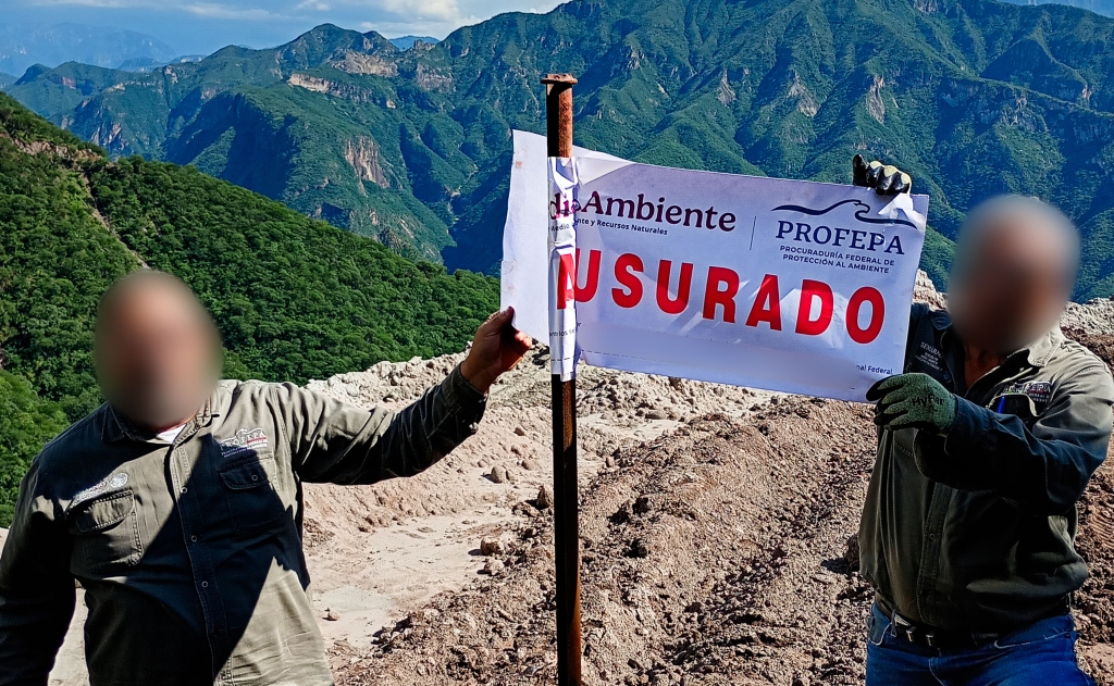 PROFEPA clausura proyecto minero en Tepehuanes, Durango