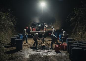 Aseguran más de 82 mil litros de combustible ilícito en Puebla