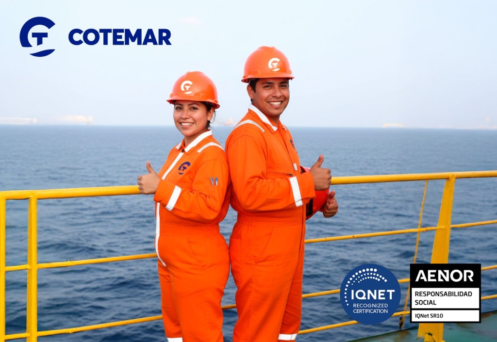 Recertifican a Cotemar por su Sistema de Responsabilidad Empresarial